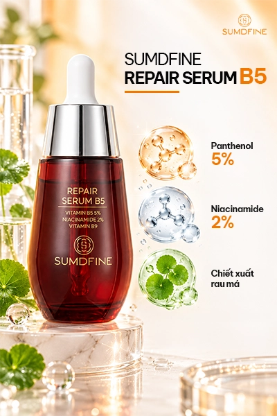 Kết hợp B5 và B3: Dùng chung niacinamide và B5 sao cho đúng 3 Serum B5 kết hợp cùng B3 hiệu quả