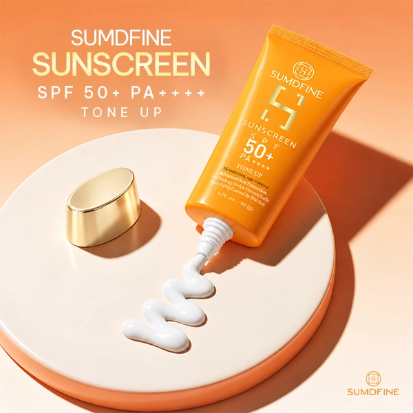 Sumdfine Sunscreen SPF 50+ PA++++ Tone Up