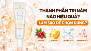 Thành phần trị nám hiệu quả