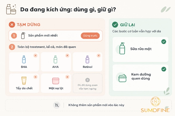 Da bị break out: Dấu hiệu & cách xử lý đúng giúp giảm mụn hiệu quả 3 Xử lý da bị breakout